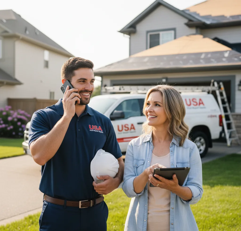 USA Roof Repair Experts customer support in Lake Village